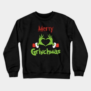 Grinch Christmas Crewneck Sweatshirt